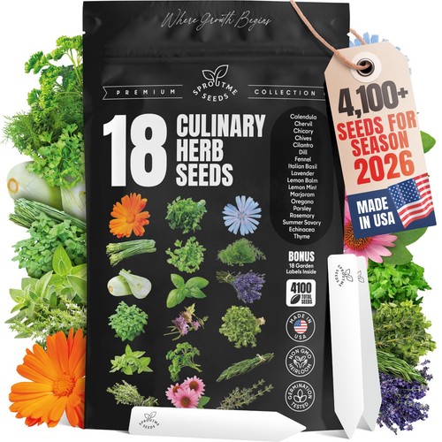Culinary herb seed kit - seed,